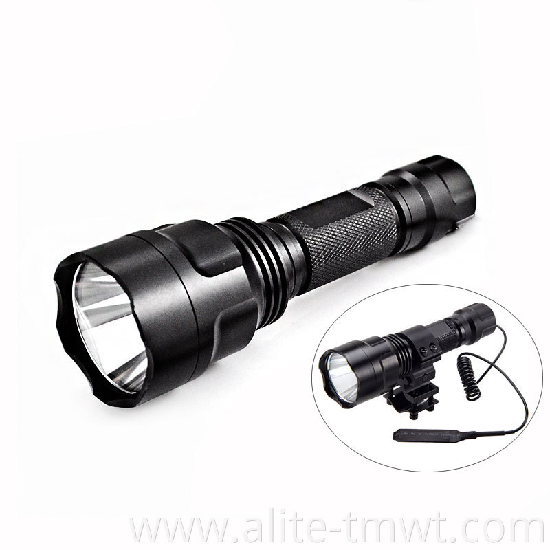 New Arrival Waterproof Hunting Flashlight Powerful XML-T6 LED Tactical Light For Outdoor Camping Hiking